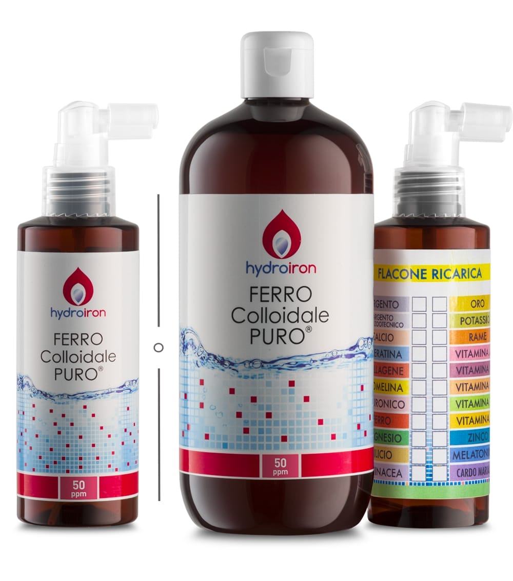 SPRAY FERRO COLLOIDALE SUPREMO 20PPM 100 ML