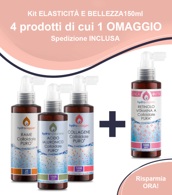 Kit colloidalipuri® ELASTICITÀ E BELLEZZA 150ml
